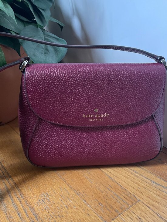 kate spade Handbags - Kate Spade Red Mini Monica Flap Crossbody